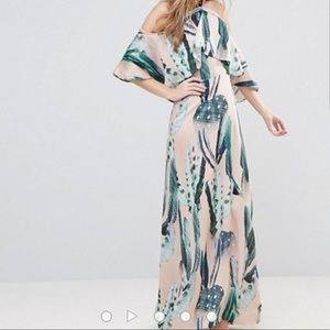 Pink Cactus Maxi Dress